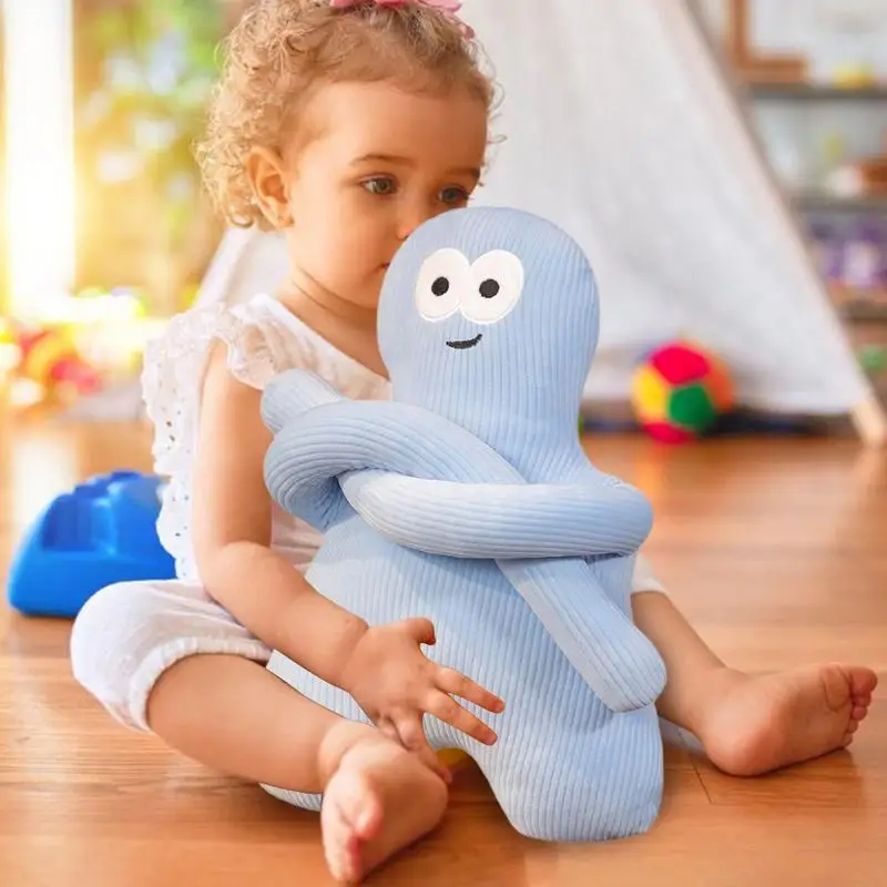 Human Plushie Toy Human Design Stuffed Plush Comfortable Human Shape Design Gift For Kids Girl Boy On Birthdays & Special