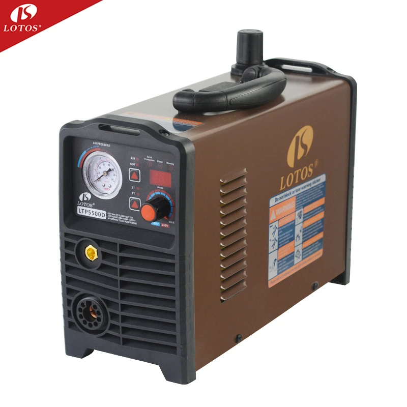 New Version Lotos LTP5500D 110v/220v 50amp Air Metal Igbt Plasma 3in1 Cut 50 Plasma Cutting Machine