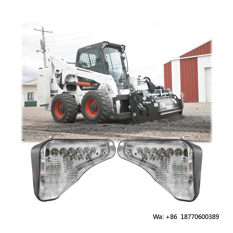 Emark 75W Triangle Industrial Flood/Spot Beam Led Headlight for Bobcat Skid Steer S510 S530 S550 view 5