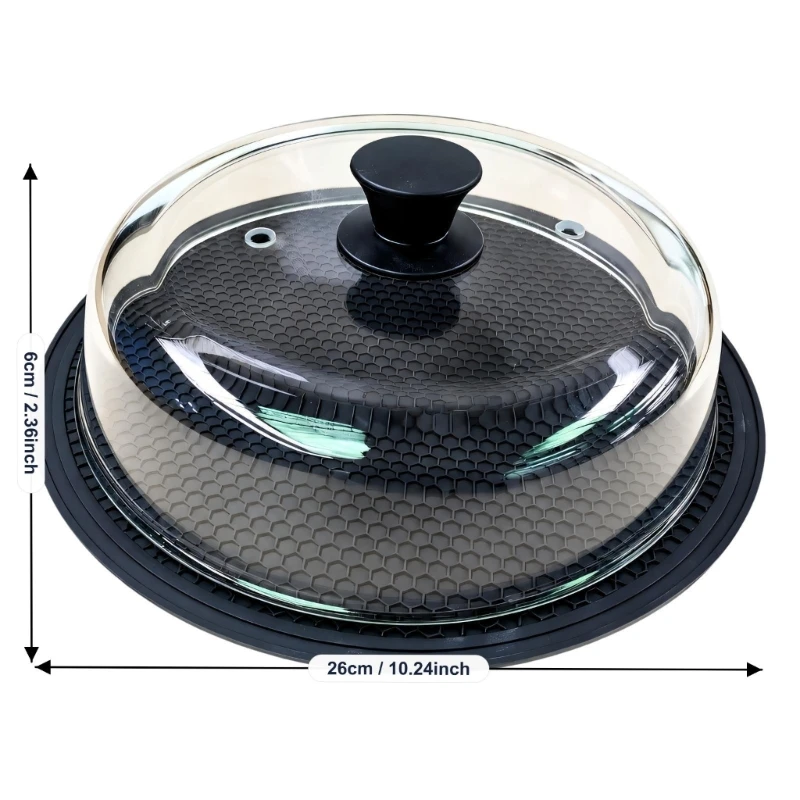 Reheating Guard with Base Pad to Help Limit Sliding Between Uses JOMD