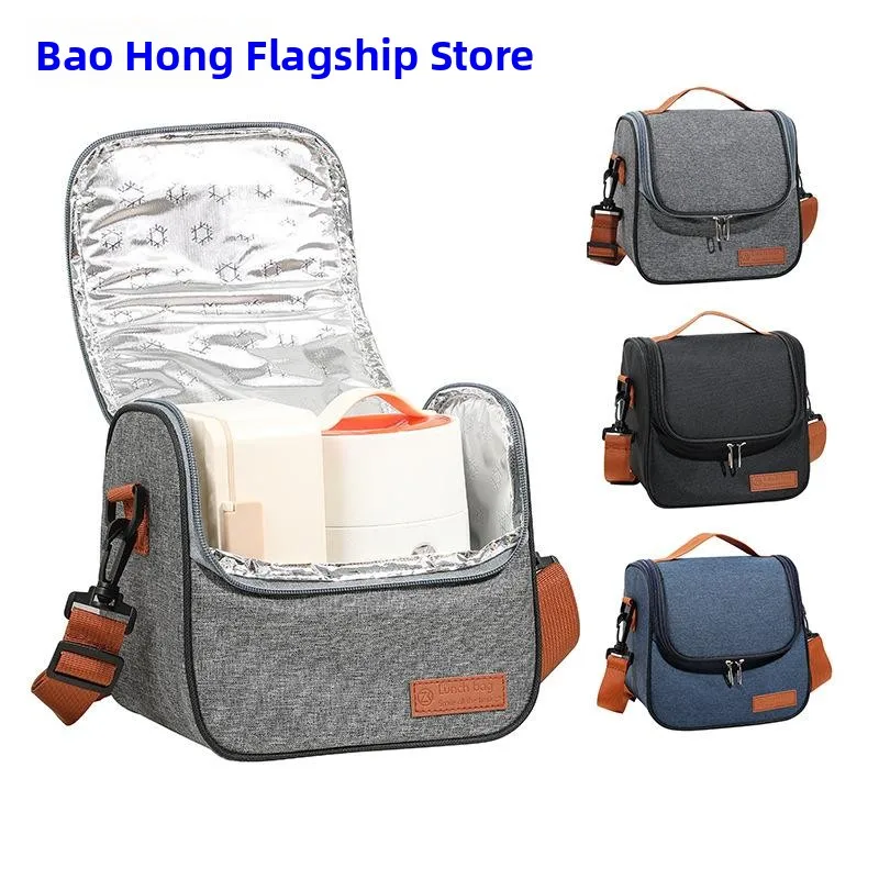 japanese-style-simple-aluminum-foil-insulated-handheld-lunch-box-bag-oxford-cloth-student-bento-box-bag-for-work-lunch-preser