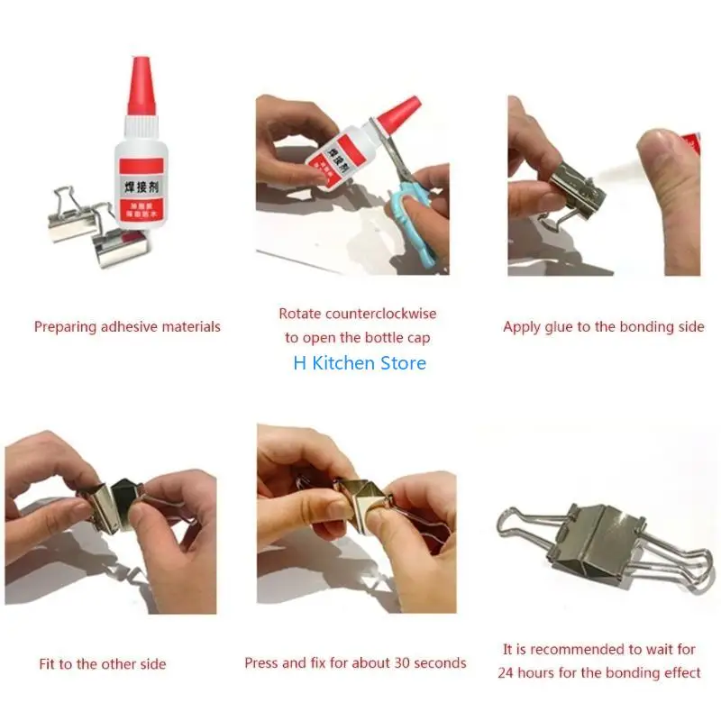 

16FC Universal Welding Super Caulk Car Rubber Repair Repair Metal Plastic