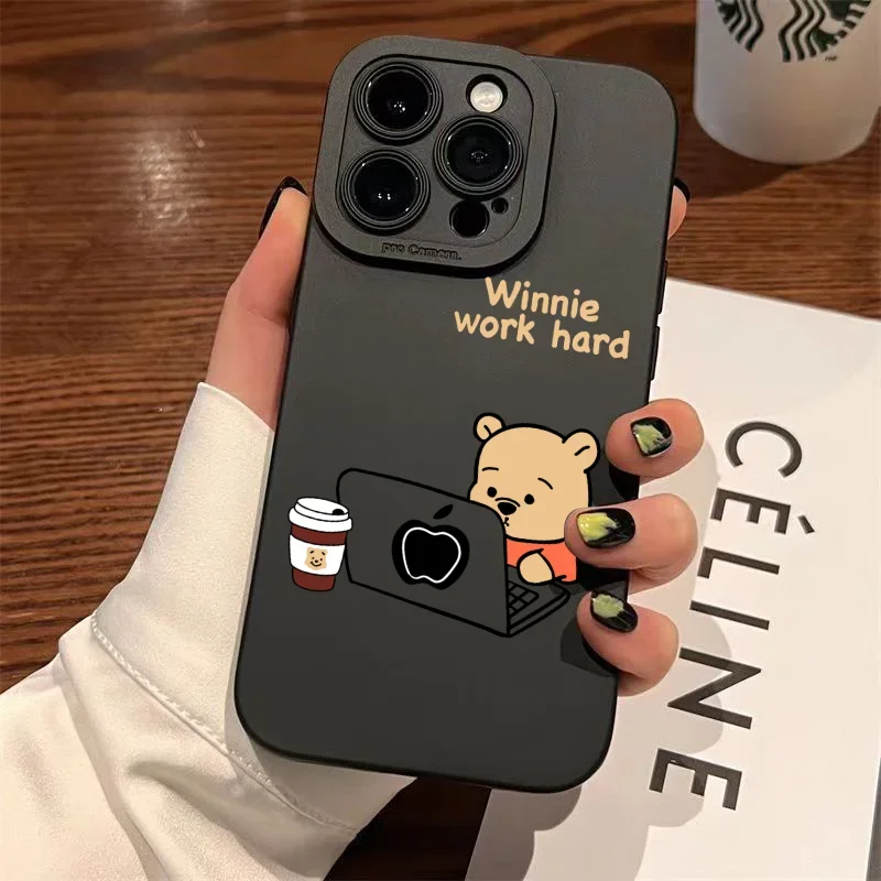 حافظة لهاتف آيفون 15 14 13 12 11 Pro XS Max Mini X XR 7 8 Plus SE 2022 غطاء خلفي مقاوم للصدمات