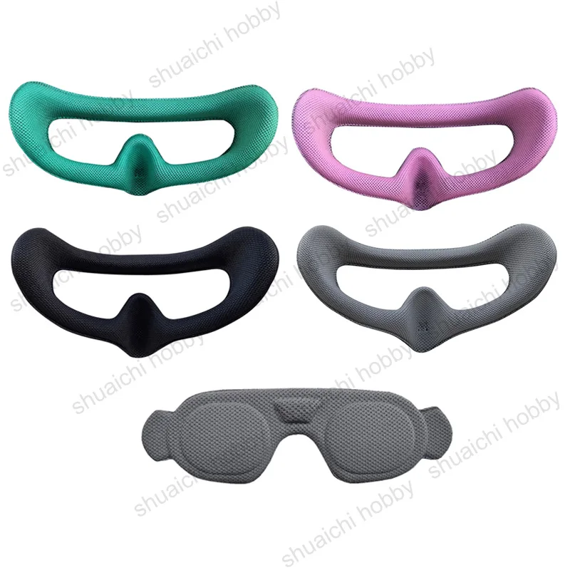 For DJI Avata2 Goggles3 Soft Padded Face Mask Forehead/Rear Headrest Cushion Protective Cover FPV Drone Flight Comfort Accessory