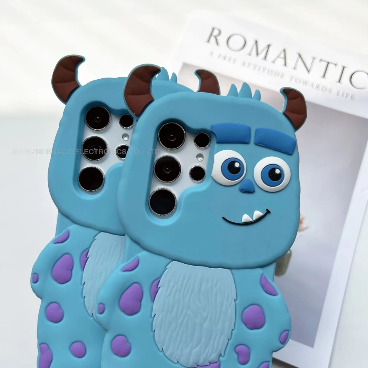 لطيف ثلاثية الأبعاد لعبة من الكارتون قصة سولي الحالات الهاتف لسامسونج غالاكسي S21 FE S23 الترا S24 الترا مكافحة الإفلات لينة غطاء سيليكون #5