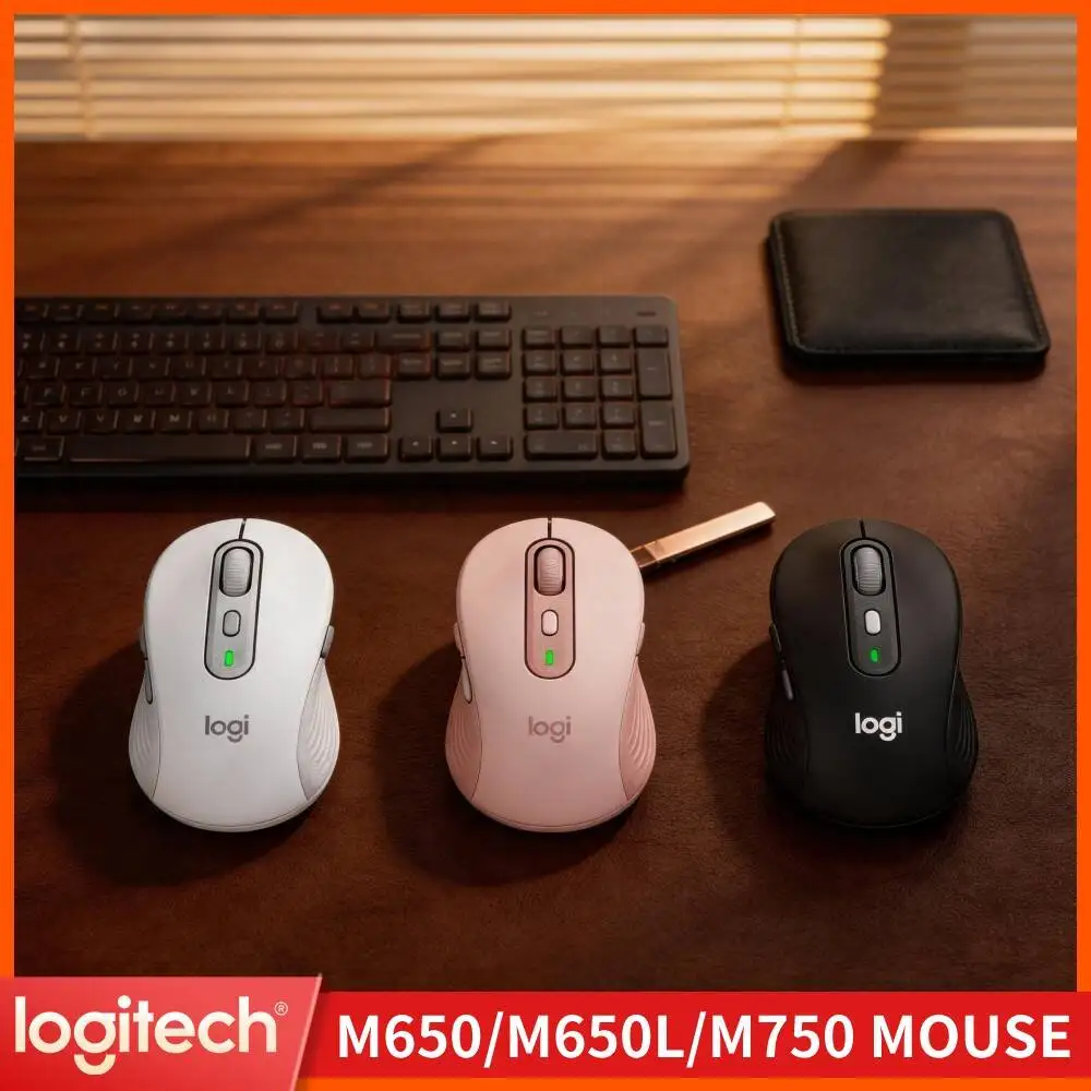 M750 Bluetooth Mouse - Quiet Silent Click Design SmartWheel Smooth Scrolling 20-Month Battery Life PC Tablet Laptop Compatible
