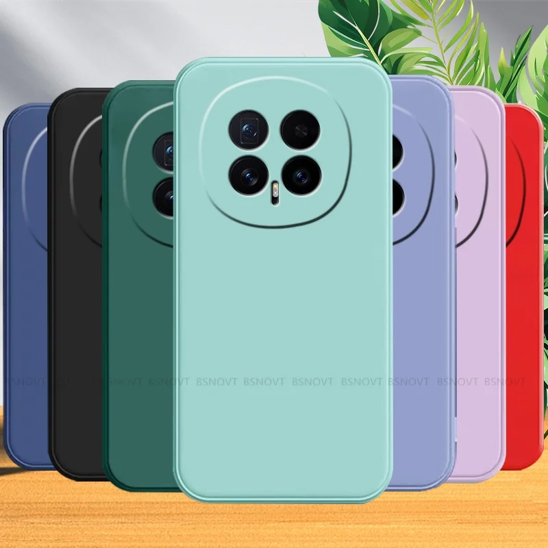 Para Huawei Honor Magic 8 Pro funda Honor Magic 8 Capas parachoques a prueba de golpes Original Fundas de silicona líquida Honor Magic 8 Pro