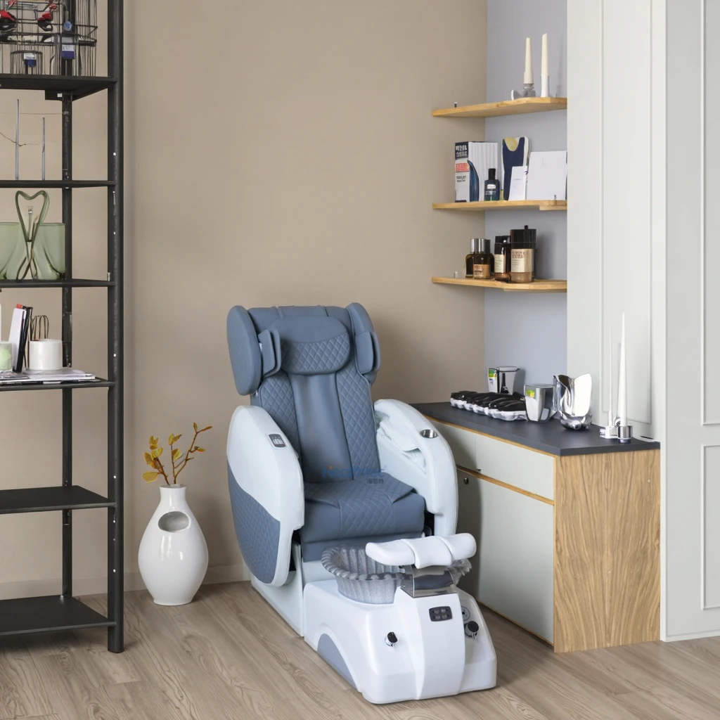 

Luxury Spa Pedicure Chair Foot Rest Pedicure Chairs Foot Spa Massage Chair With Pump Drain