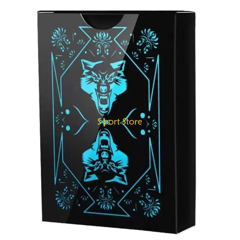 U2JB 54 لعب البطاقات بطاقة البلاستيك لعبة البوكر Deck PVC Card