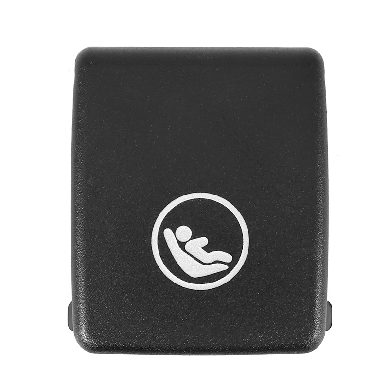 Car Rear Seat Hook ISOFIX Cover Child Restraint for Volvo V60 V90 XC40 XC60 S60 S90 Car Rear Seat Hook Black