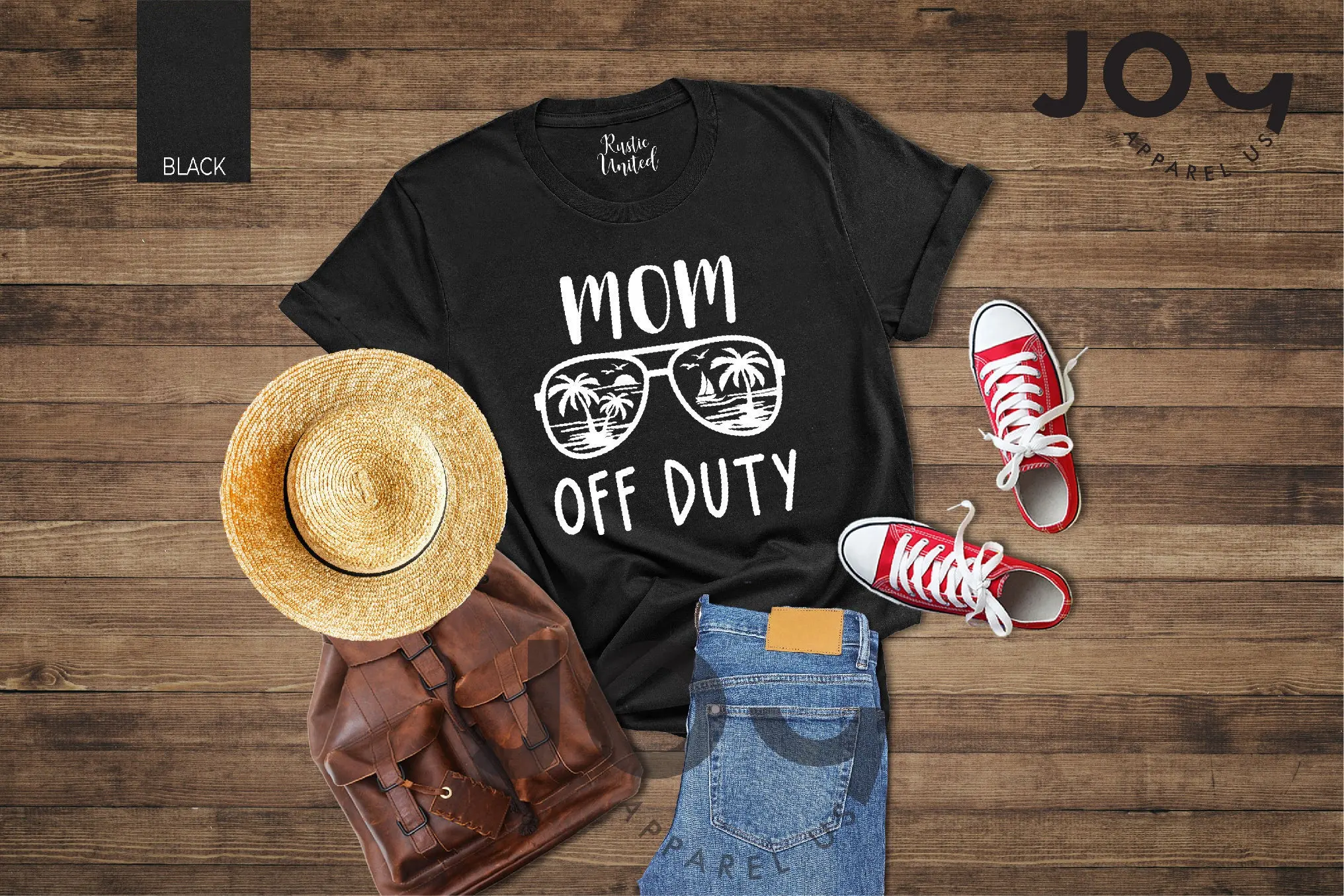 Mom Off Duty T Shirt Vacation Funny Mama Girls Trip shirts Mommy Weekend for Mothers Day Cool Mother