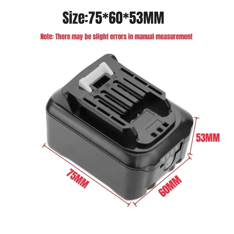 12V 6000mAh Rechargeable Li-Ion Battery for Makita BL1040 BL1015 BL1020B BL1016 BL1021 BL1040B