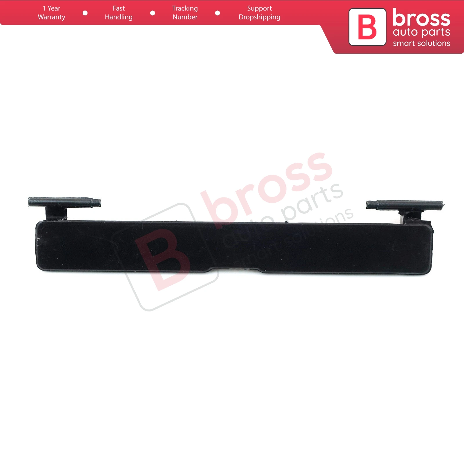 BSR576 Roof Flap Luggage Rack Carrier Mounting Molding Port Bag Rail Lid Cover Trim A2057504100 for Mercedes C W205 95*12 mm