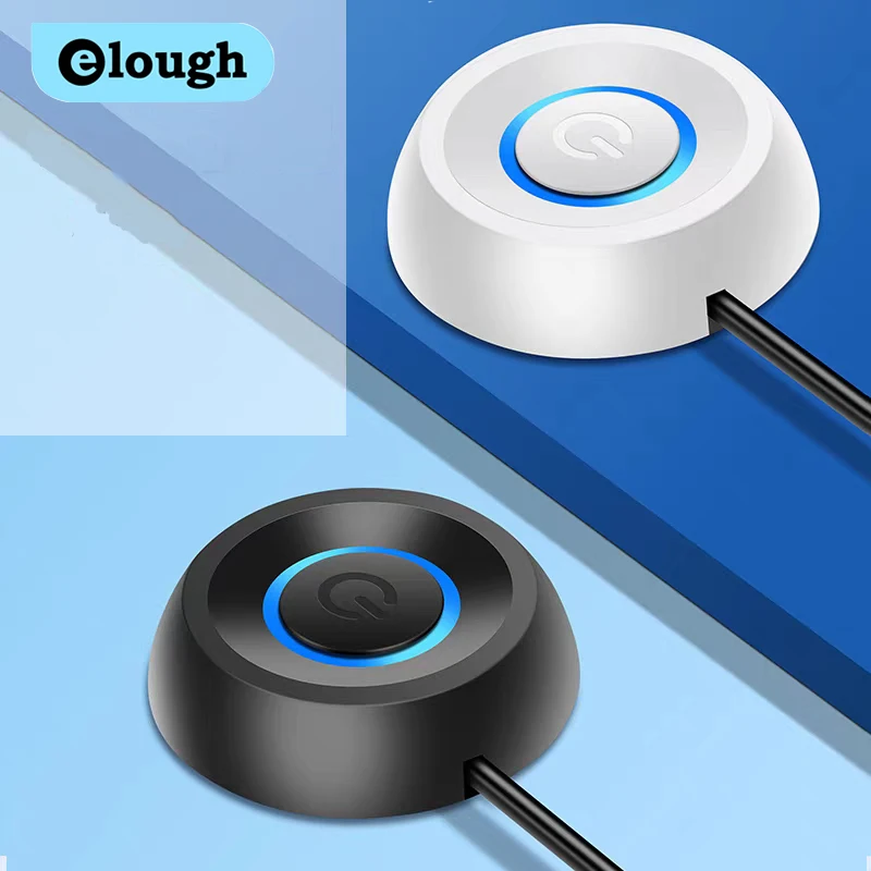 

1,8 м переключатель для настольного компьютера, голубой, Стандартный, для материнской платы ПК, внешняя кнопка запуска питания, Удлинительный шнур, круглый переключатель запуска