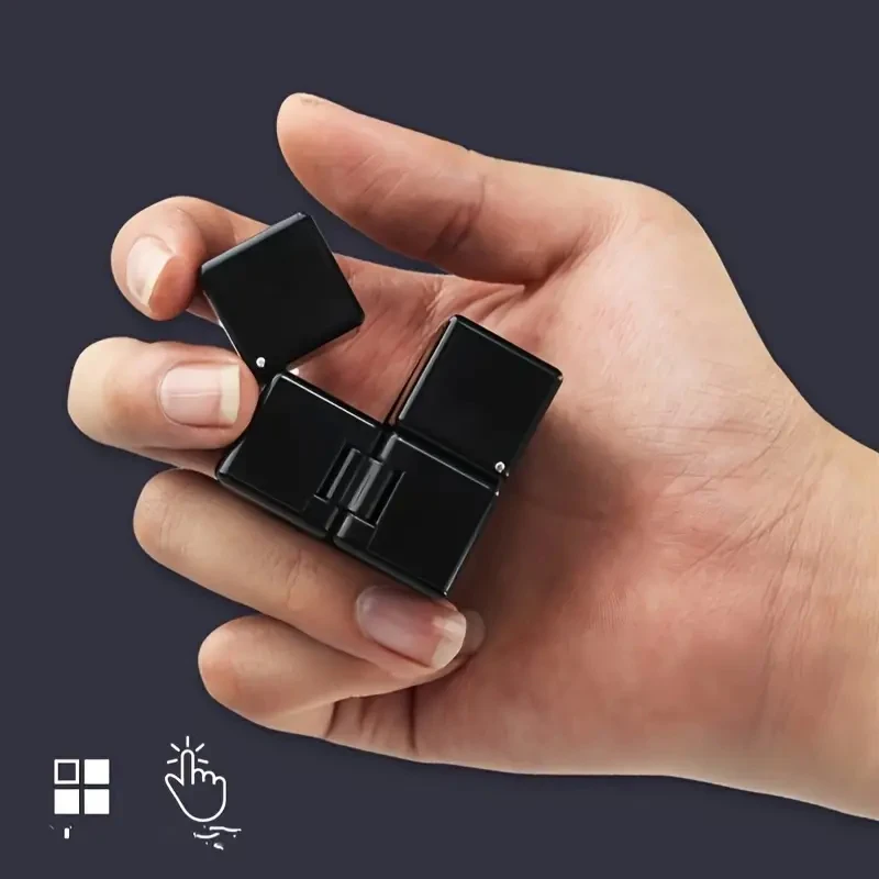 SENGSO Infinity Cube, Fidget Cube, новая версия, игрушки для пальцев для снятия стресса и тревоги/ADHD, сверхпрочные сенсорные подарки