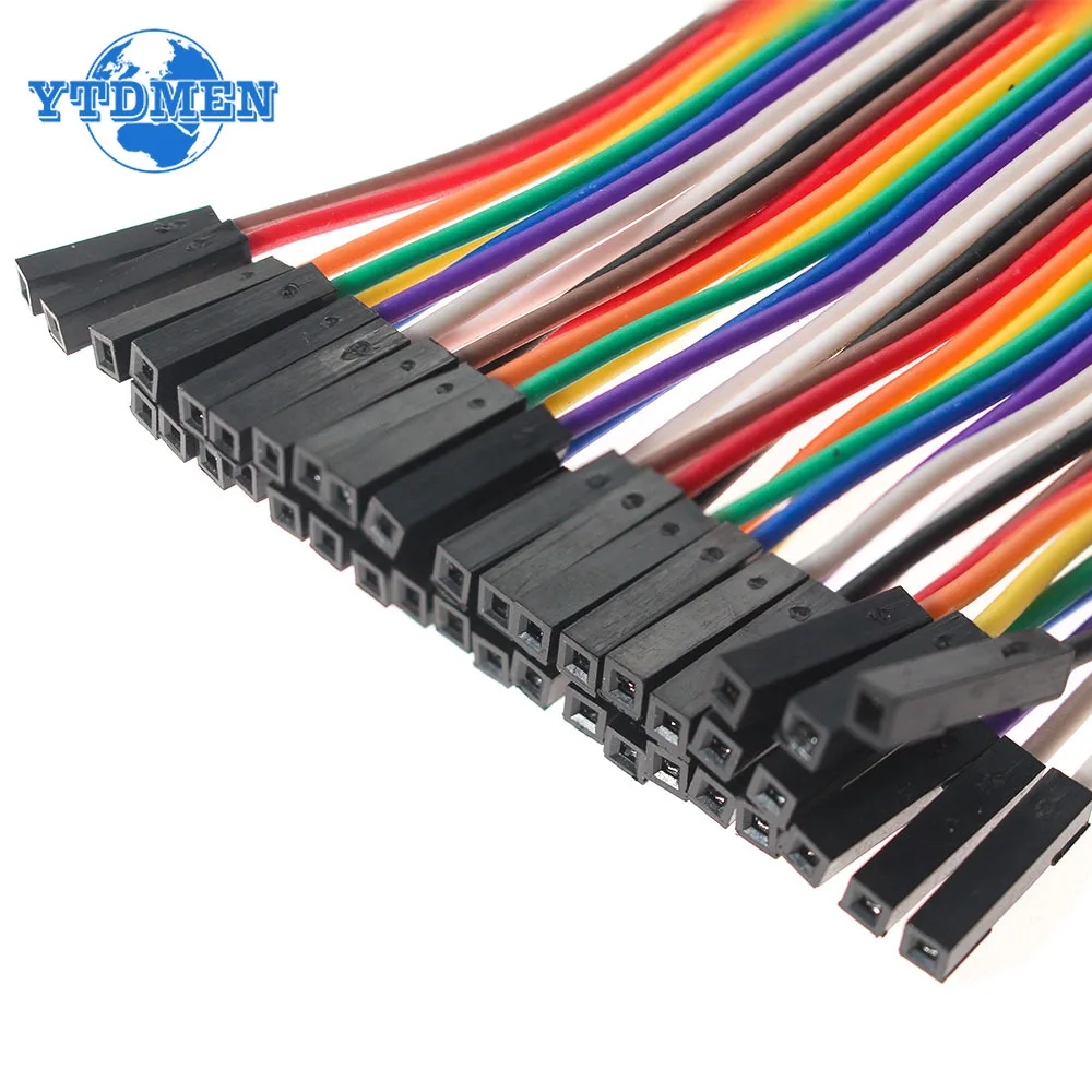 20-40pcs 20CM Dupont Wire Male to Male + Female to Female and Male to Female Cable DIY Electronic Wire breadboard Jumper Wire