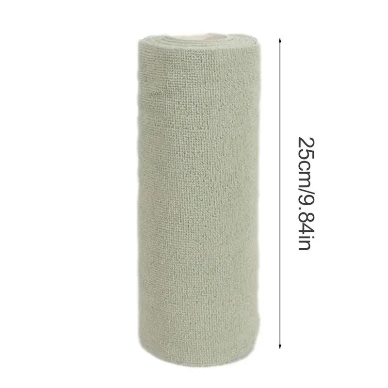 Reusable Wipes Roll Washable Microfiber Cleaning Cloth Roll Convenient and Practical Paperless Towels Roll Tear Away Towels