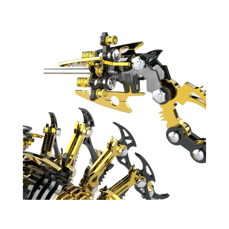 

Mechanical assembly toy metal scorpion model manual DIY difficult assembly decompression birthday gift for boy