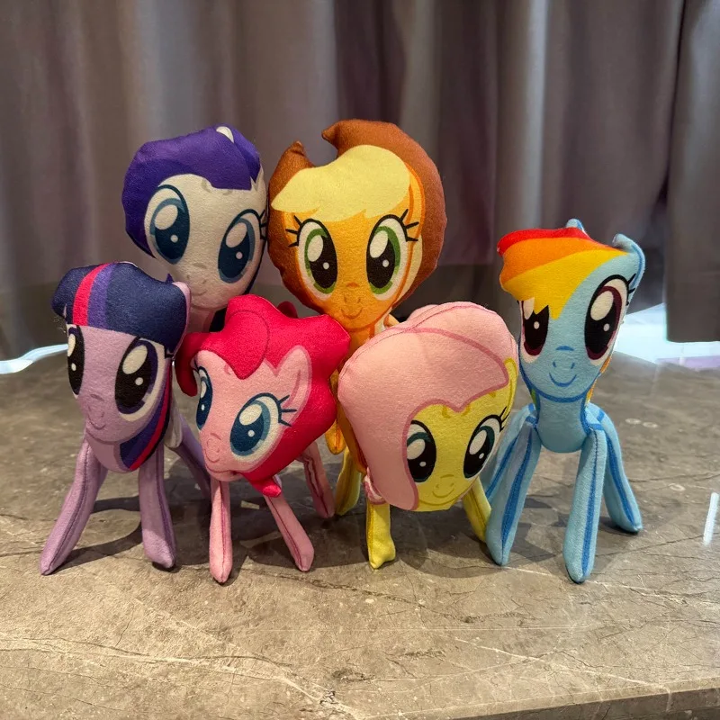 Kawai My Lite Pony Mouse Dy Twilight Sparkle Cloudy Applejeck Abstract Doll Rarity Fluttershy Pinkie Pie with Built in Skeleton