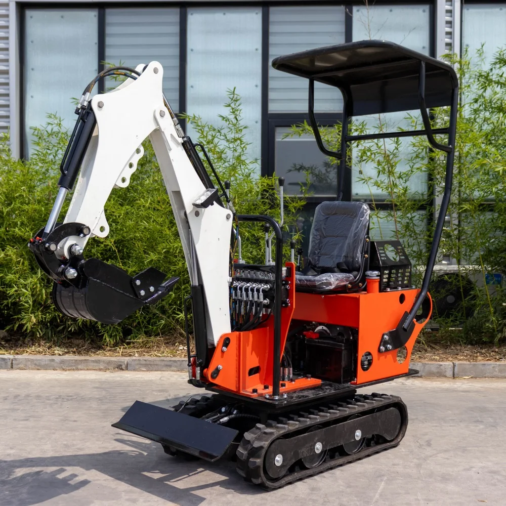 

Customized Mini Excavator 0.8-3.5ton Small Digger Pelle Household 1ton Small Backhoe Excavator Grab Bucket Traction Mini Digger