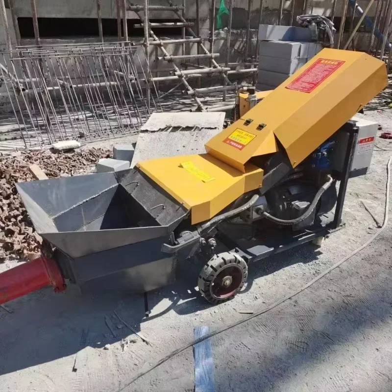 Yg Customization Mini Concrete Pump Machine Diesel Small Portable Concrete Conveying Pumps Price Concrete Pumps Machinery Price