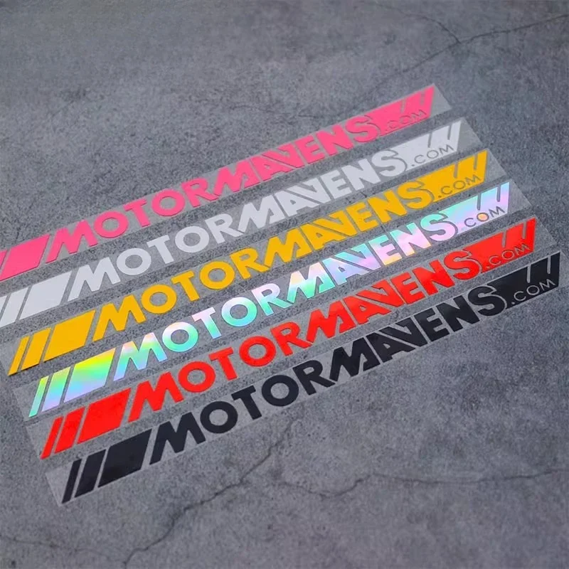 1 Stück „MotorMavens.com“ Witty Autoaufkleber, Designaufkleber in mehreren Farben, unverwechselbare Kfz-Styling-Artikel