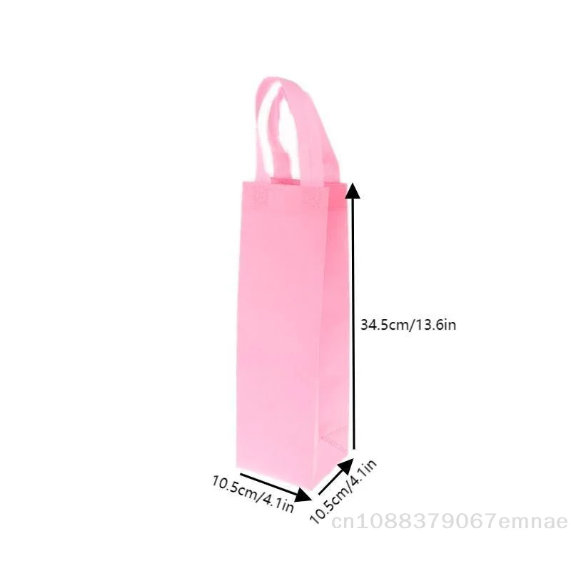 [ZYAS]【xxx】Wine Bag Non-Woven Fabric Tote Bottle Wine Carrier Bag Padded Wine Cooler Gift For Wine Lovers Or Wedding[ZYS] - view 6