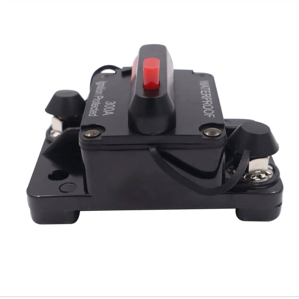 Manual Power Protect Circuit Breaker 30/70/100/150/250/300A Waterproof Fuse 12-48V Circuit Breaker Trolling