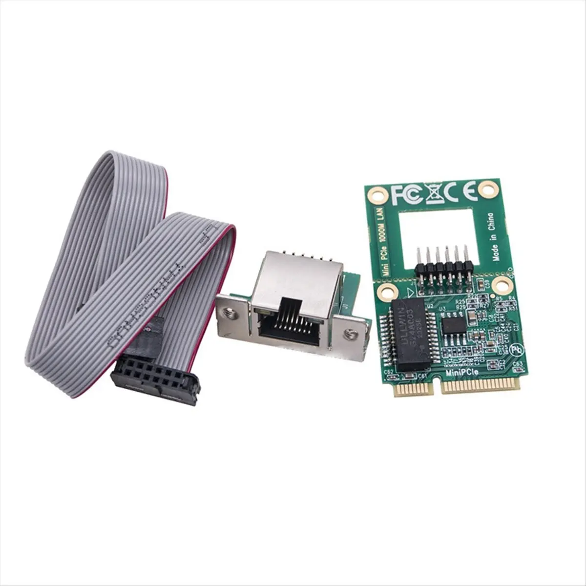 HAPPY DIAN!Mini PCIE Gigabit Network Card Gigabit Ethernet Network Card RJ45 Network Adapter I210AT Chip Ethernet Adapter