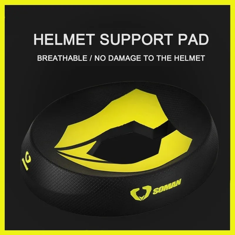 

New Portable Motorcycle Helmet Stand Helmet Support Helmet Service Pad Helmet Donut Ring for Motorcycle, Dirtbike, ATV
