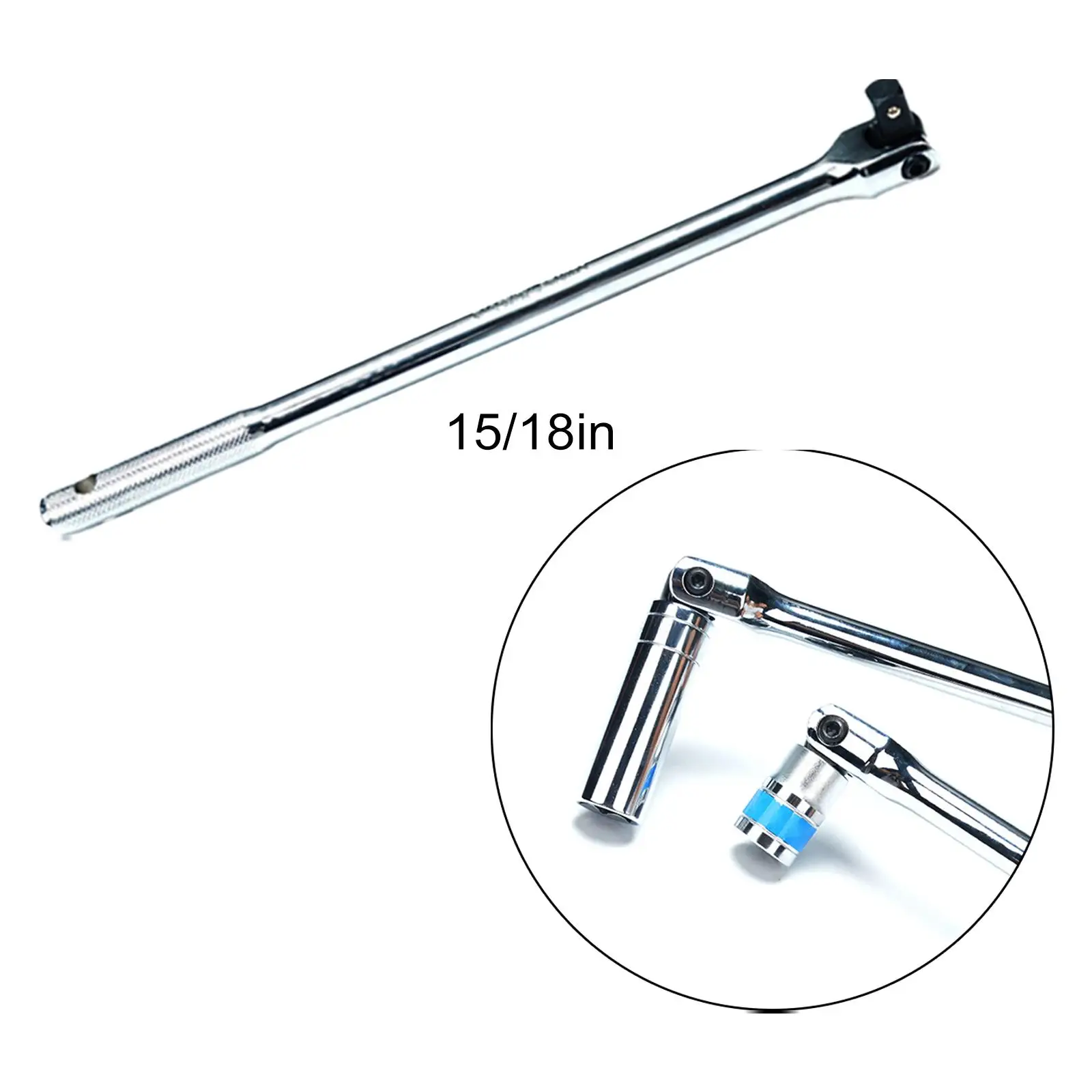 Socket Wrench Premium 1/2 inch Steering Handle Heavy Duty Ergonomics Torque Wrench Long Force Bar Activity for Maintenance