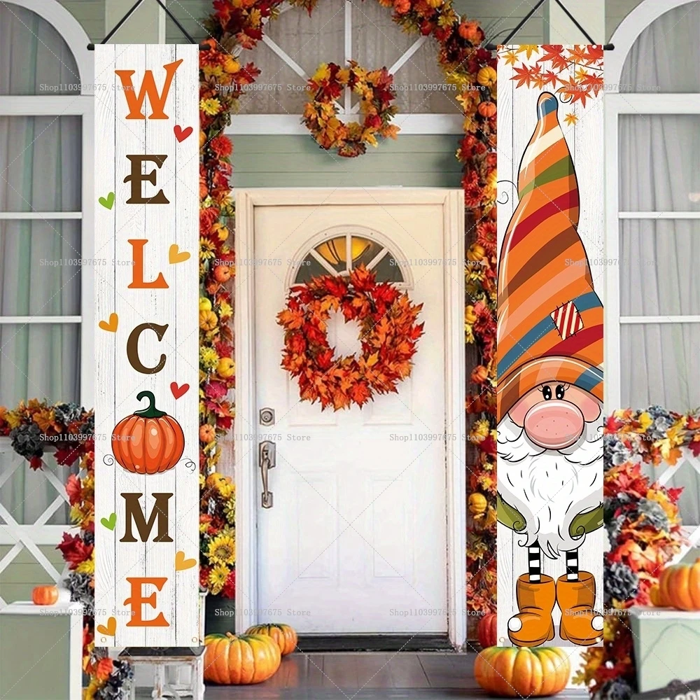 لافتات باب على شكل قرع ورجل طا - مراجعة Home Decor Nearby وسعره