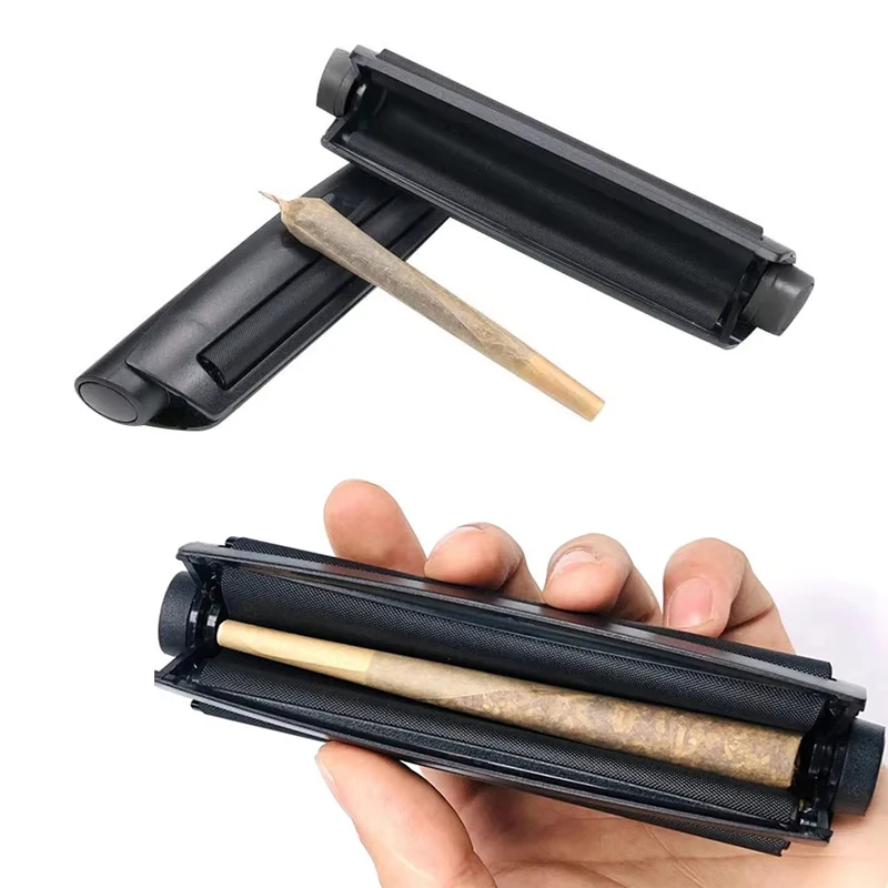 

110mm Portable Manual Cigarette Tobacco Herb Roller Cone Rolling Machine Hand Making Rolling Tool Smoking Accessories
