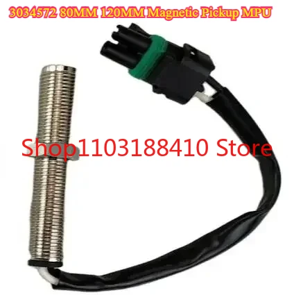 

Для дизельного генератора Cummins Genset K19 K38 KTA19 KTA38 NT855 NTA855 - 3034572 80 мм 120 мм Магнитный датчик скорости MPU