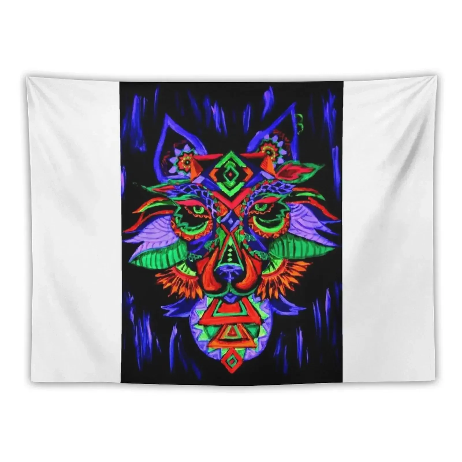 Goa Wolf Tapestry Home Decor Aesthetic Kawaii Room Decor House Decor Tapestry