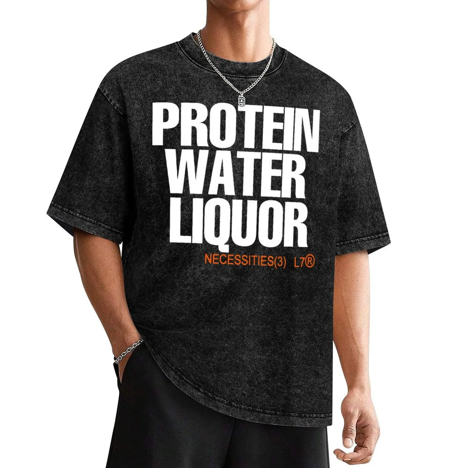 Protein Water Liquor Japan Wresling MMA Fighter T-Shirt anime figures kawaii clothes custom t shirt street wear t shirt for men