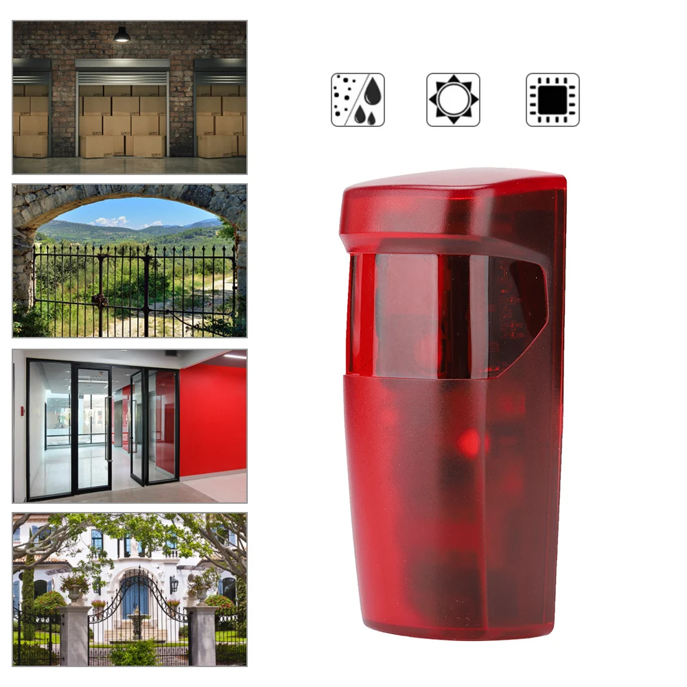 

LED Beam Detector Infrared Photoelectric Beam Sensor Barrier Detector Alarm System for Revolving Sliding Automatic Door