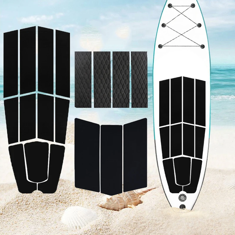 Neue EVA Surfbrett Shortboard Rutschfeste Unterlage Surfen Sport Rutschfeste SUP Paddle Board Ferse Fußpolster Rutschfestes Zubehör