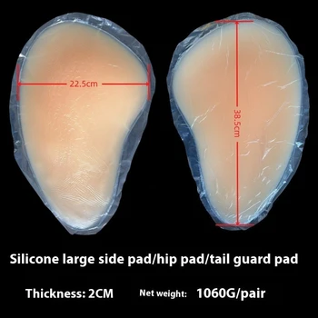 כרית ירכיים סיליקון לנשים עם הישבן העשיר מגדיל את הירכיים, ה...