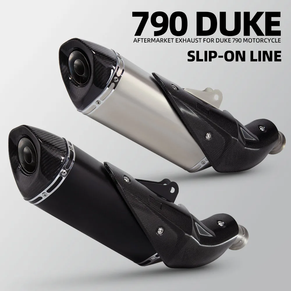 

Duke890 exhaust Slip on Line muffler For CF MOTO 800NK NK800 Duke790 Duke890 790duke 890DUKE motorcycle exhaust tailpipe kit