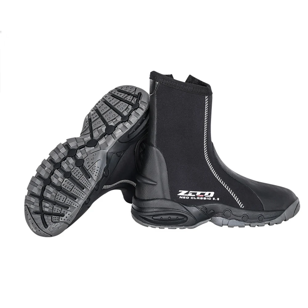 Botas de buceo de neopreno de 5MM, zapatos de buceo y natación, equipo de pesca submarina