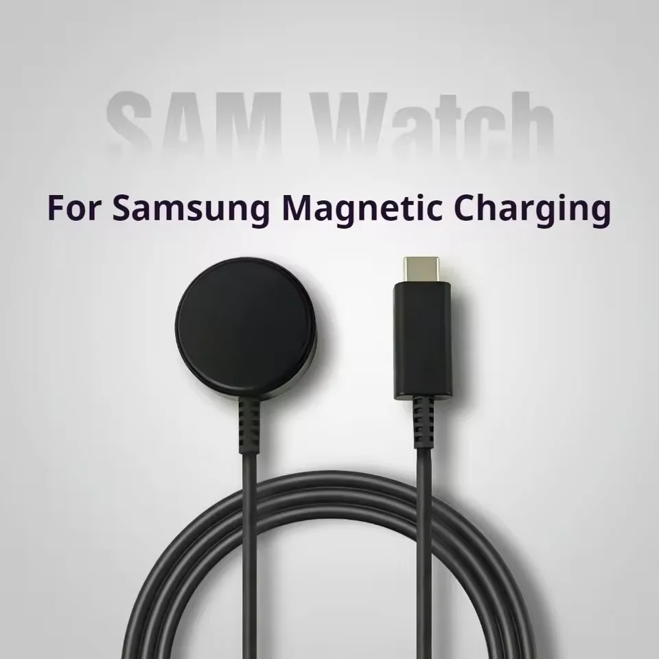 For SAMSUNG Galaxy Watch8/7/6Classic/5 Pro 4/3/2A Fast Magnetic Wireless Charger Active Type-C/ USB Charging Stand Fast Charging