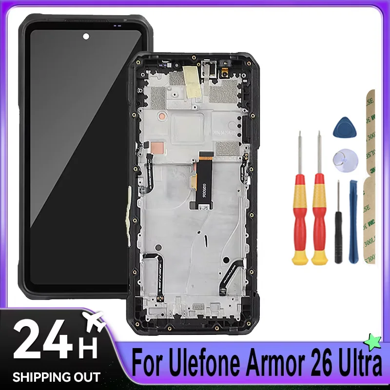 pour-ulefone-armor-26-ultra-Ecran-lcd-Ecran-tactile-cadre-ensemble-complet-de-pieces-de-rechange-pour-telephone-portable-avec-outils