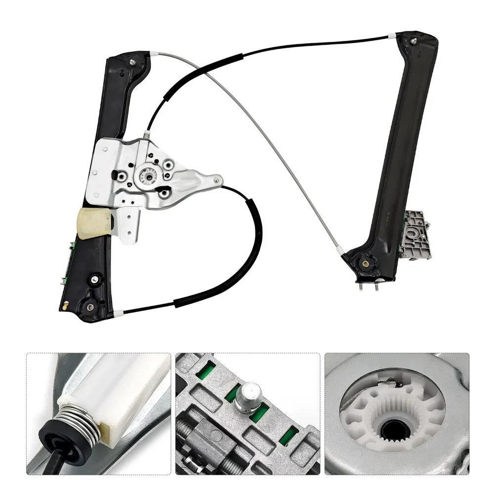 

Front Left/Right Power Window Regulator for BMW 6 E63 E64 650i M6 2003-2010 51337184390 51337184389