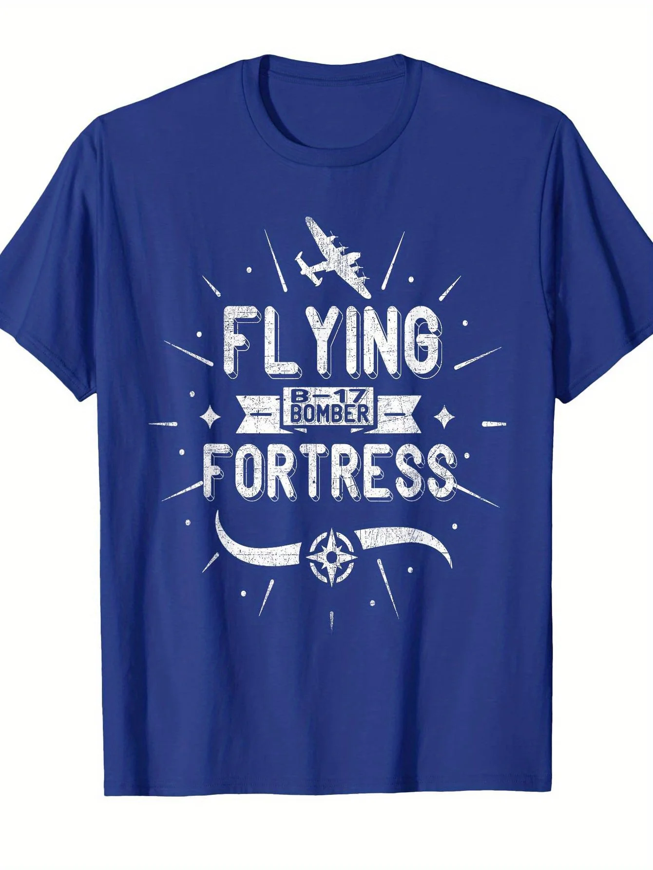 B-17 Flying Fortress Bomber T-Shirt 100% Cotton O-Neck Short Sleeve Summer Casual Mens T-shirt Streetwear