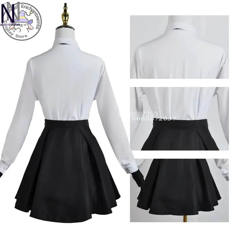 أزياء بونغو الضالة للكلاب أنيمي أكيكو يوسانو التأثيرية معطف وقميص وتنورة مجموعة كاملة كوس حفلة الهالوين كرنفال كوميك كون الزي