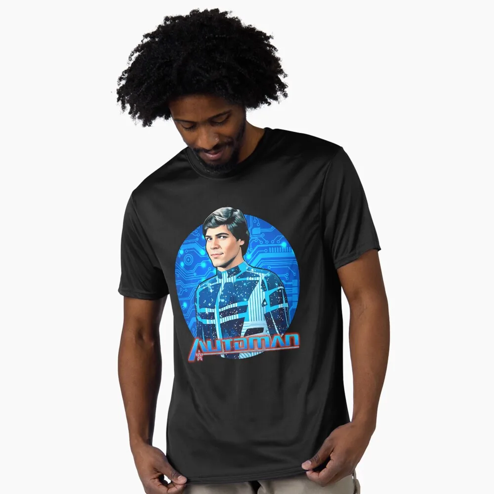 

Luminous Justice 80s Retro movie gift t shirt Manimal 1983 Retro 80s Sci Fi TV Serie Graphic Clothes All size Tops S-6XL