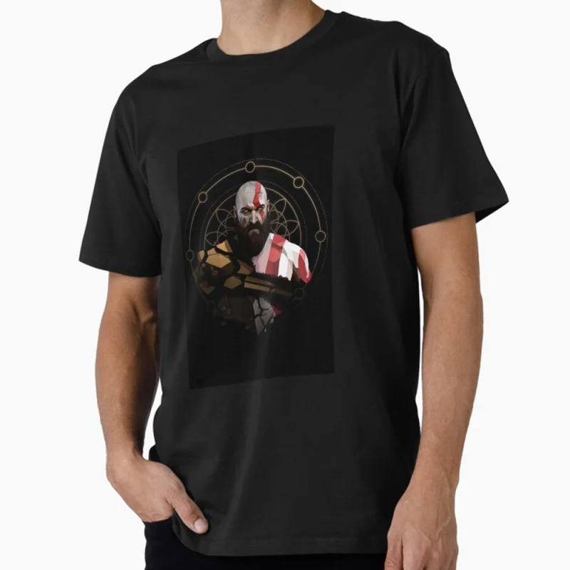 

I Bet You Never Knew About God of War Kratos Gift T shirt Norse mythology Spartan warrior Graphic clothes All size Tops