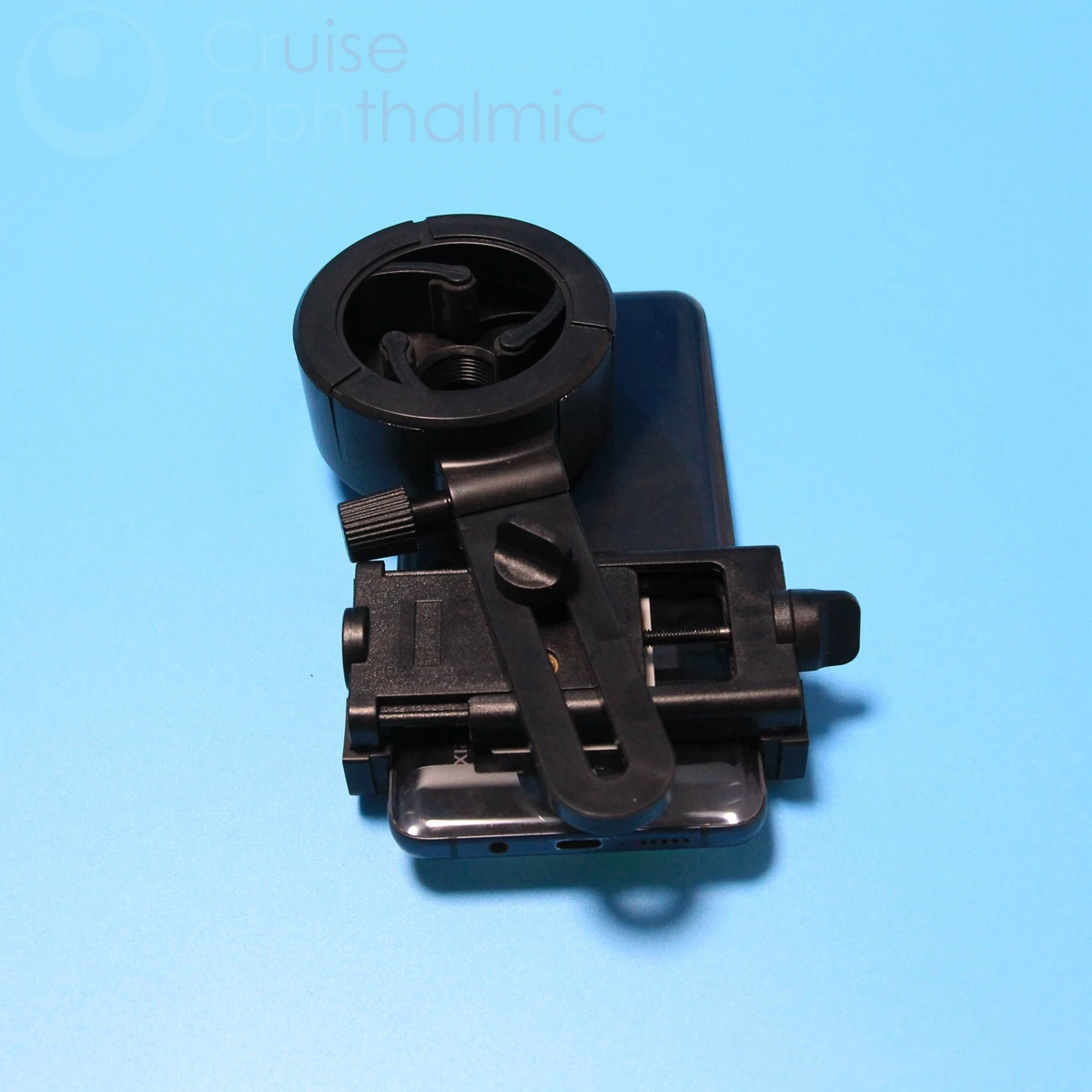 Uniwersalny adapter lampy szczelinowej do smartfona SII |   Dołącz do okularu