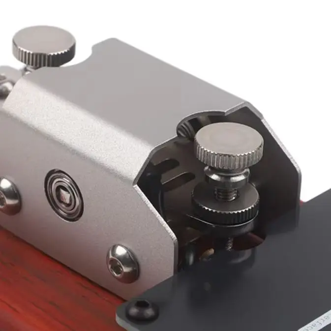 /Rosewood /Manual /Telegraph Key With Sound Light Simulation USB For Morse Code Trainer For Radio Station CW Practice And Learni
